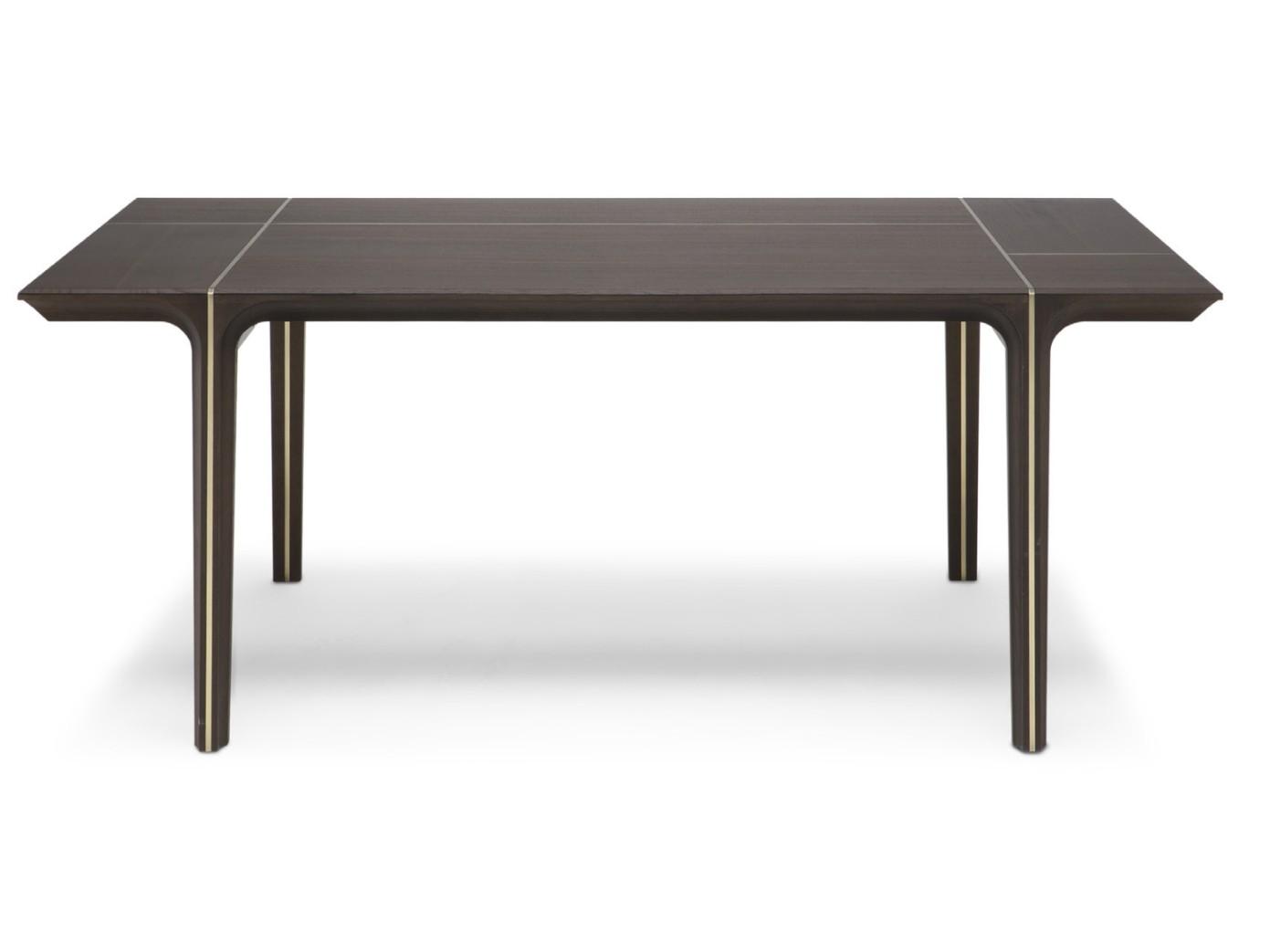 KENDO Rectangular solid wood dining table