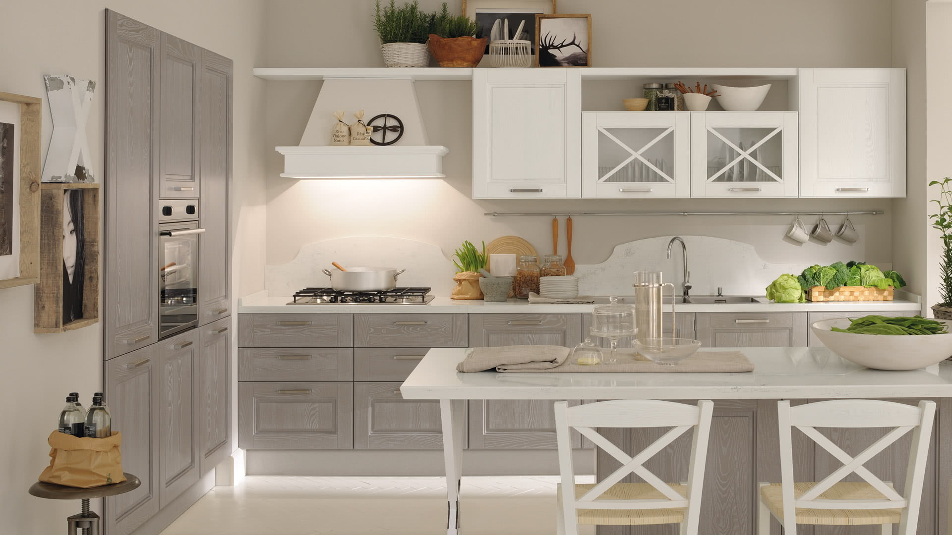 AGNESE Wood kitchen