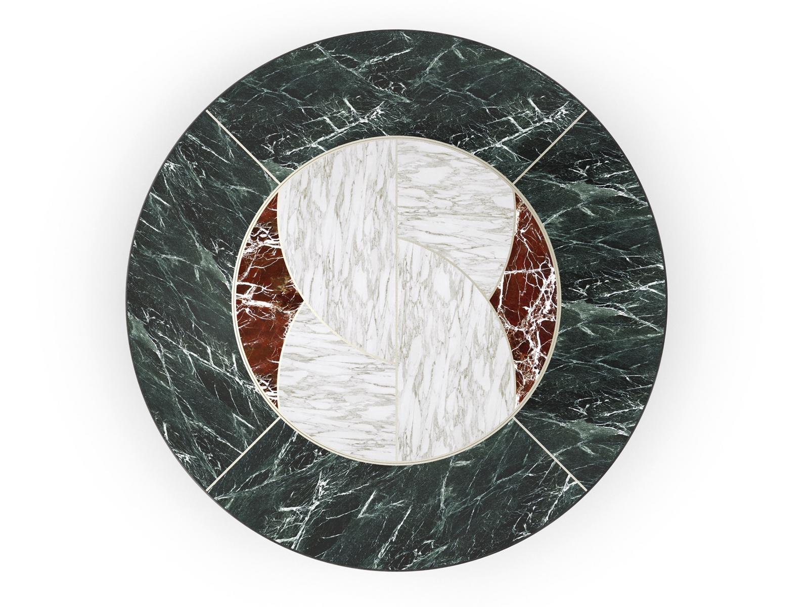 JASON Round marble living room table