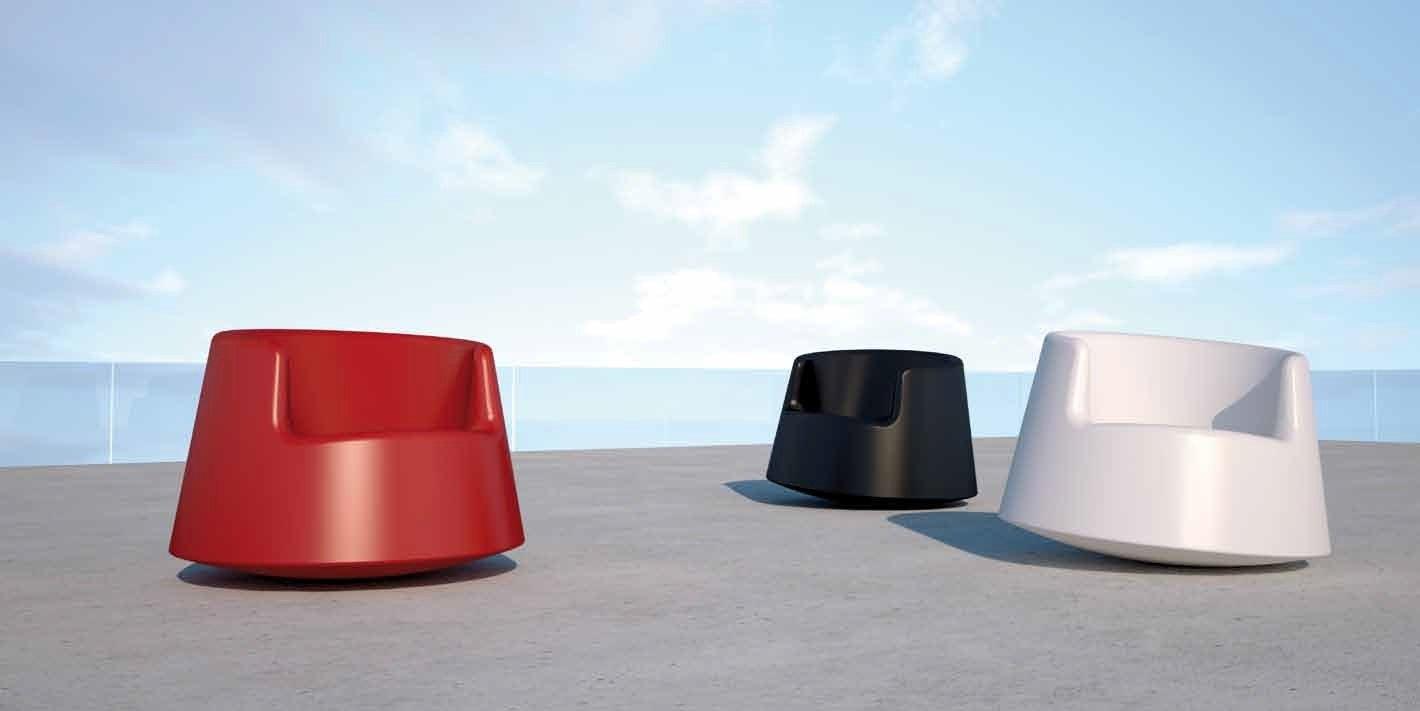 ROULETTE Rocking garden easy chair