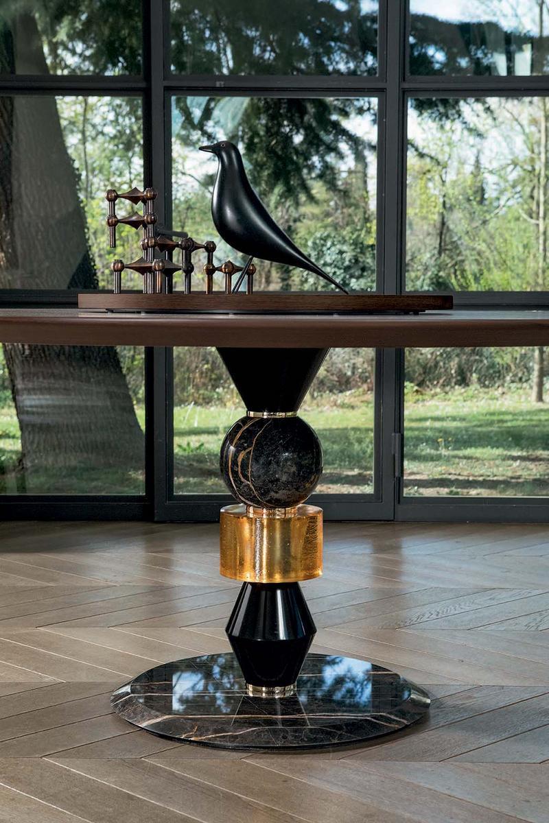 PANDORA Round wooden table