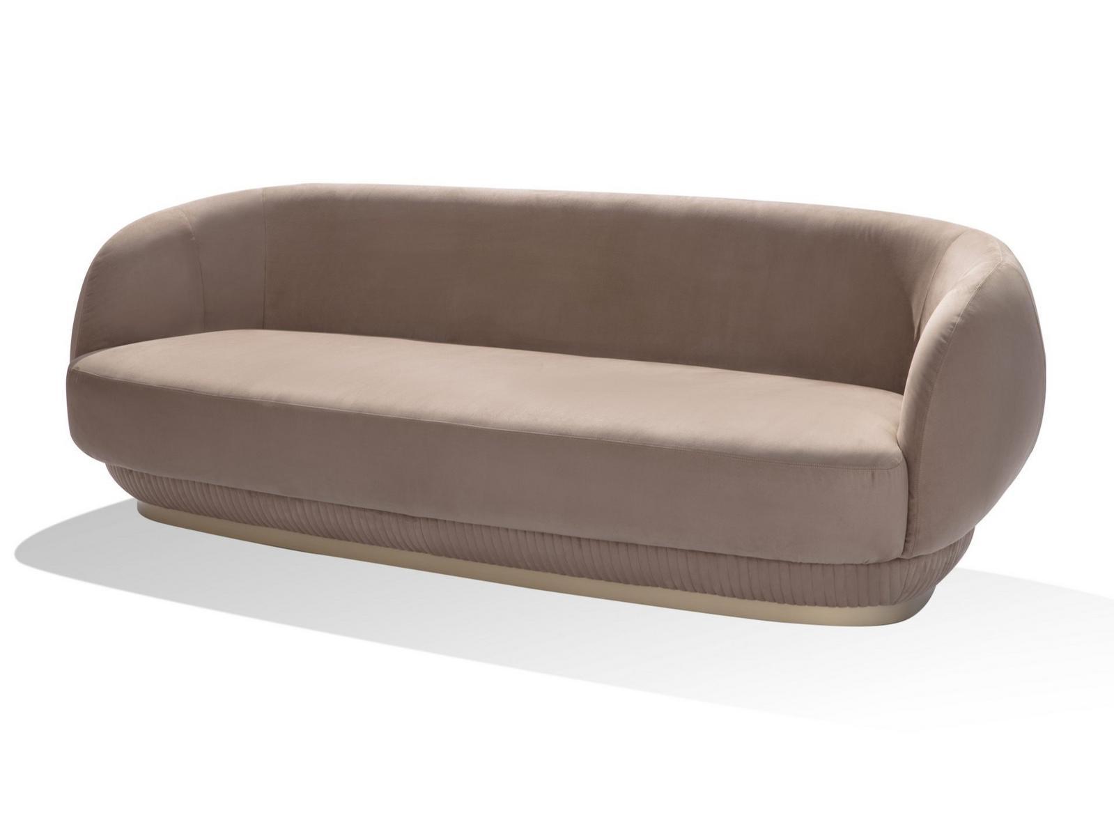 MOON 3P 3 seater Eco-nabuk sofa