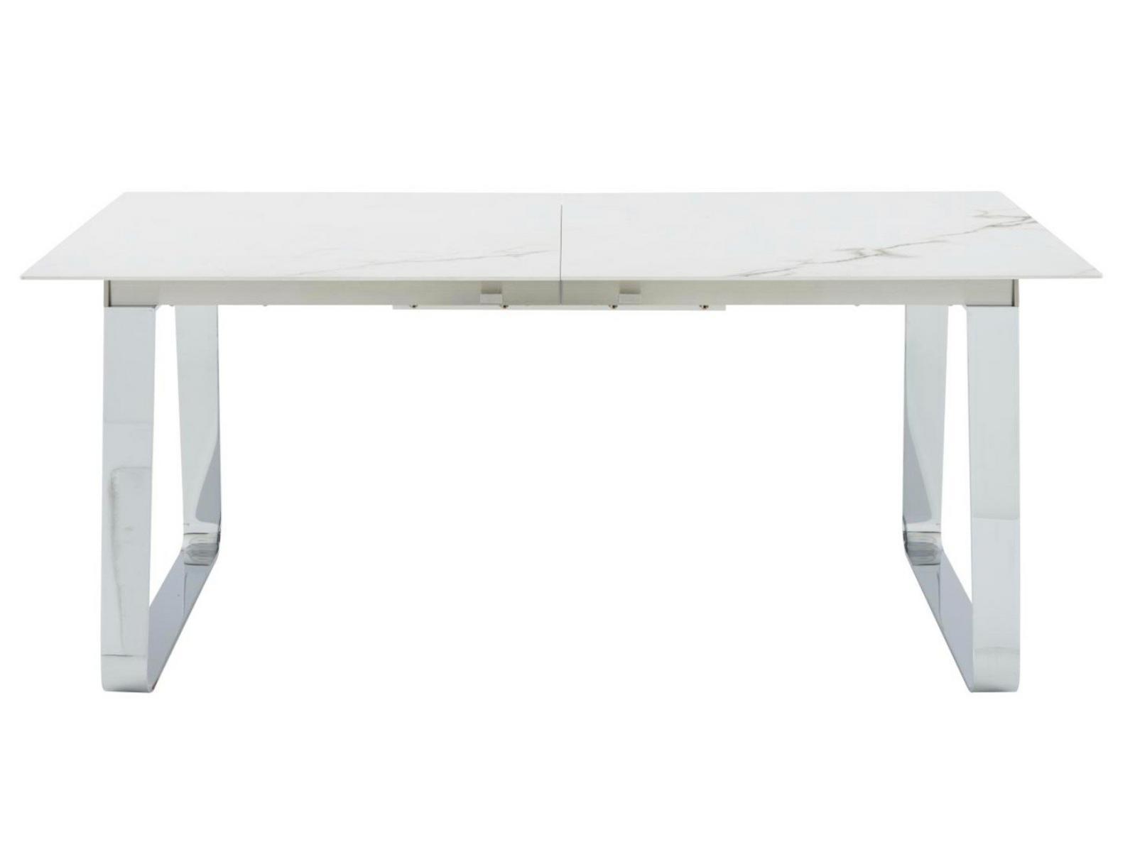 VILNA Extending rectangular porcelain stoneware table