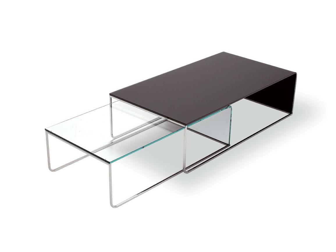 NIDO Stackable glass coffee table