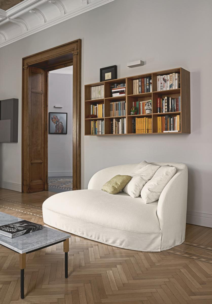 BONSAI - METAL BASE Fabric sofa