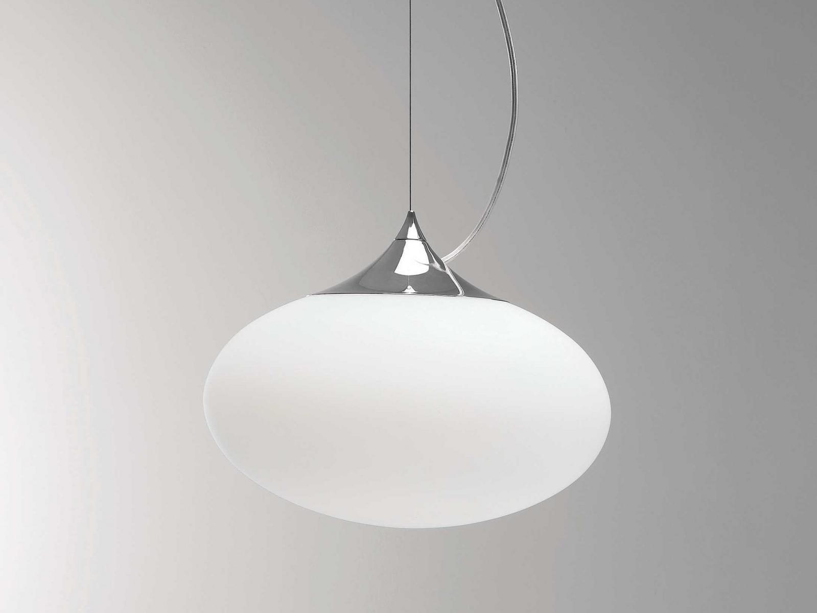 ZEPPO Opal glass pendant lamp