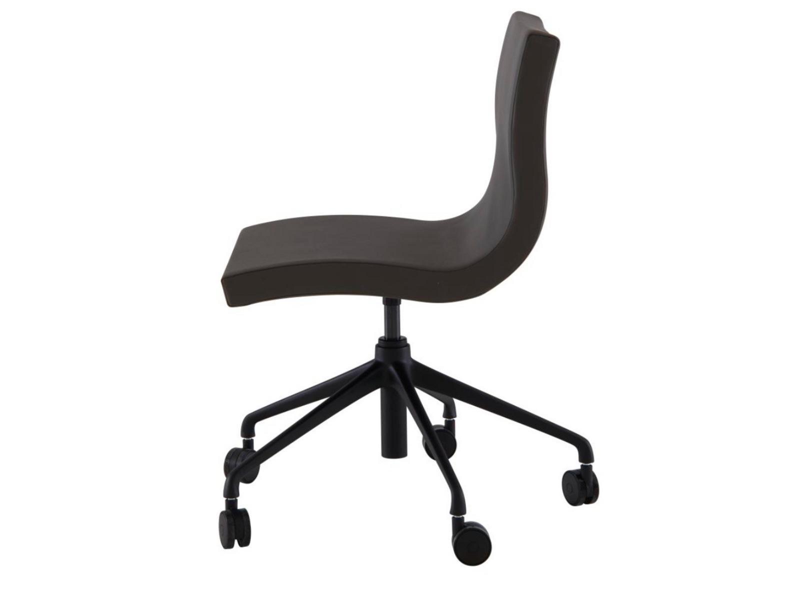 SALA Height-adjustable fabric office chair with 5-Spoke base with castors