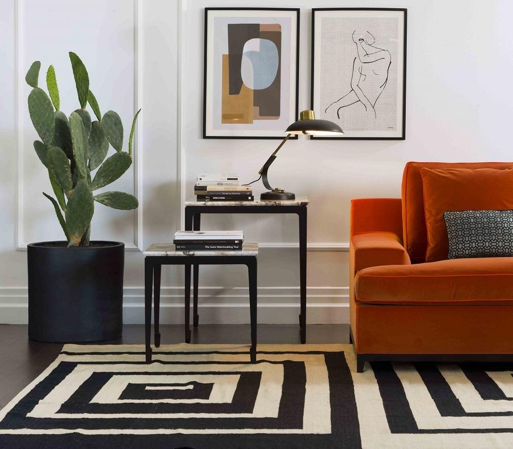 YANG Rectangular stone coffee table