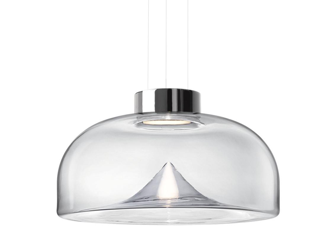 AELLA S LED blown glass pendant lamp