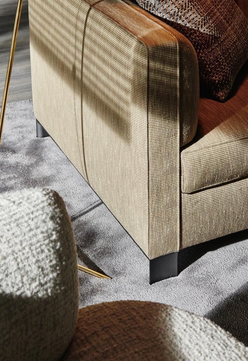 LUCAS 3 seater fabric sofa