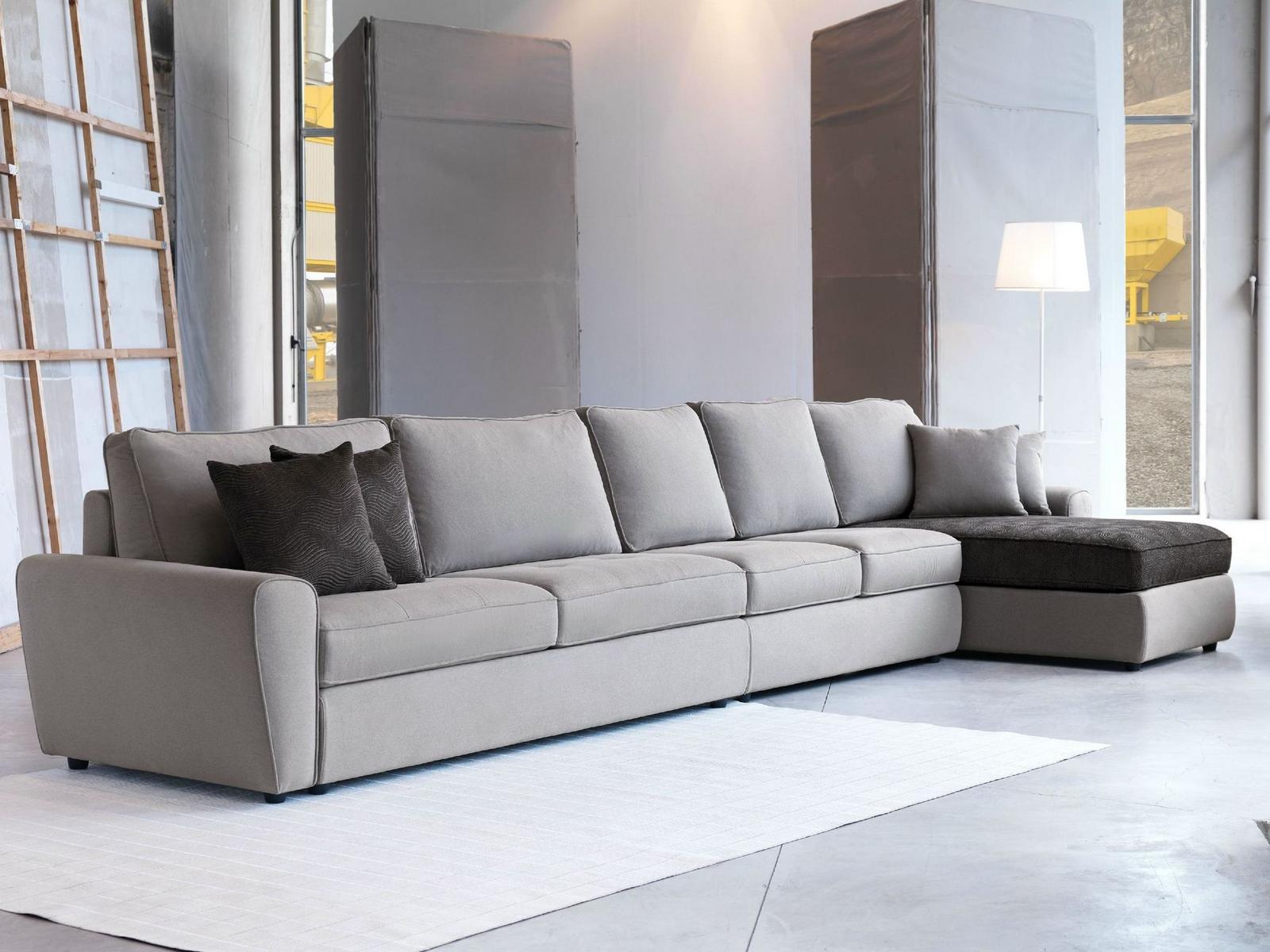 DUFFY Sectional fabric sofa