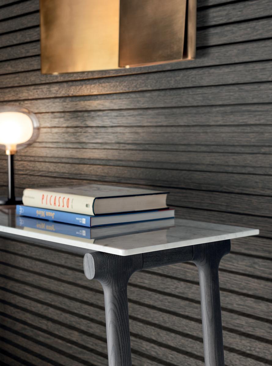 FUSHIMI Rectangular wooden console table