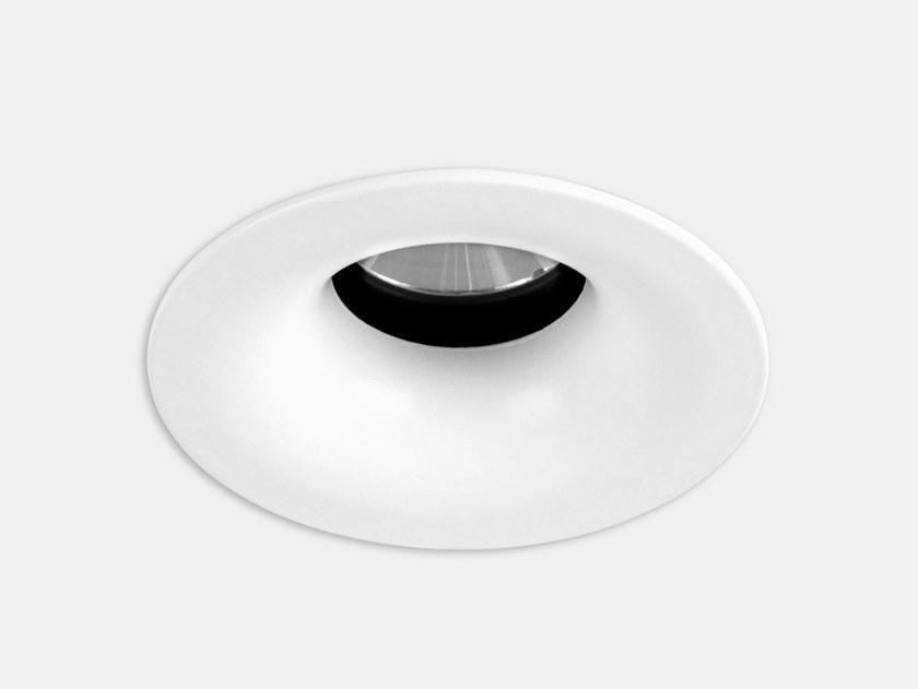 PLAY SOFT AG49/AG51 LED round recessed aluminium spotlight