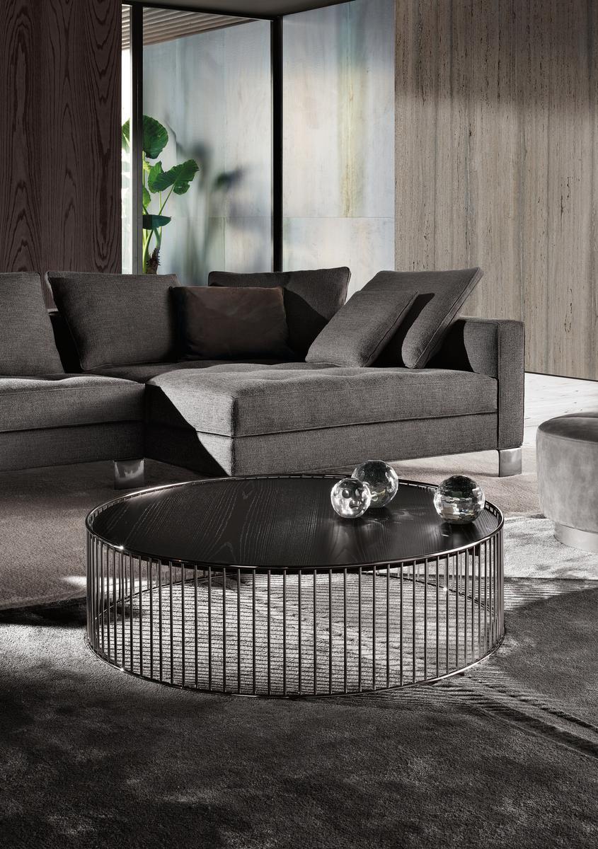 CAULFIELD BLACK NICHEL Coffee table