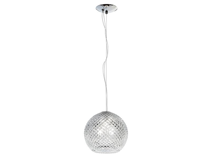 DIAMOND SWIRL Crystal pendant lamp