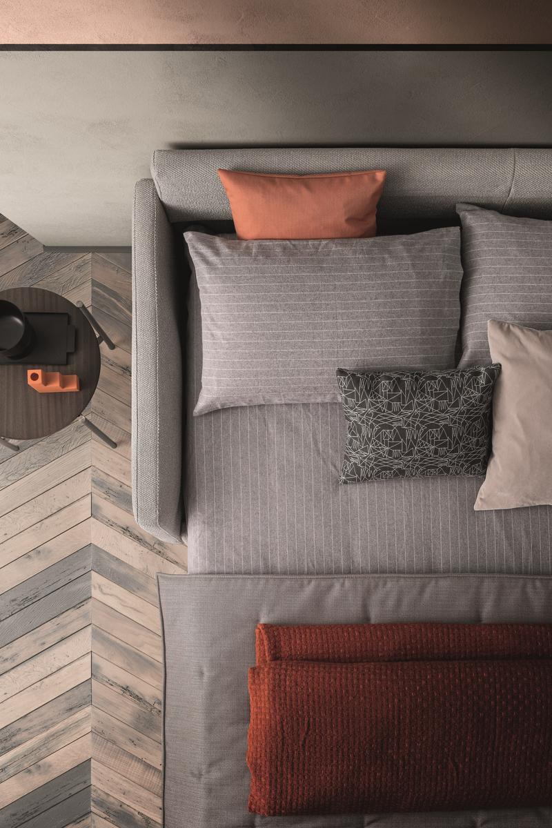 FRANK Fabric sofa bed