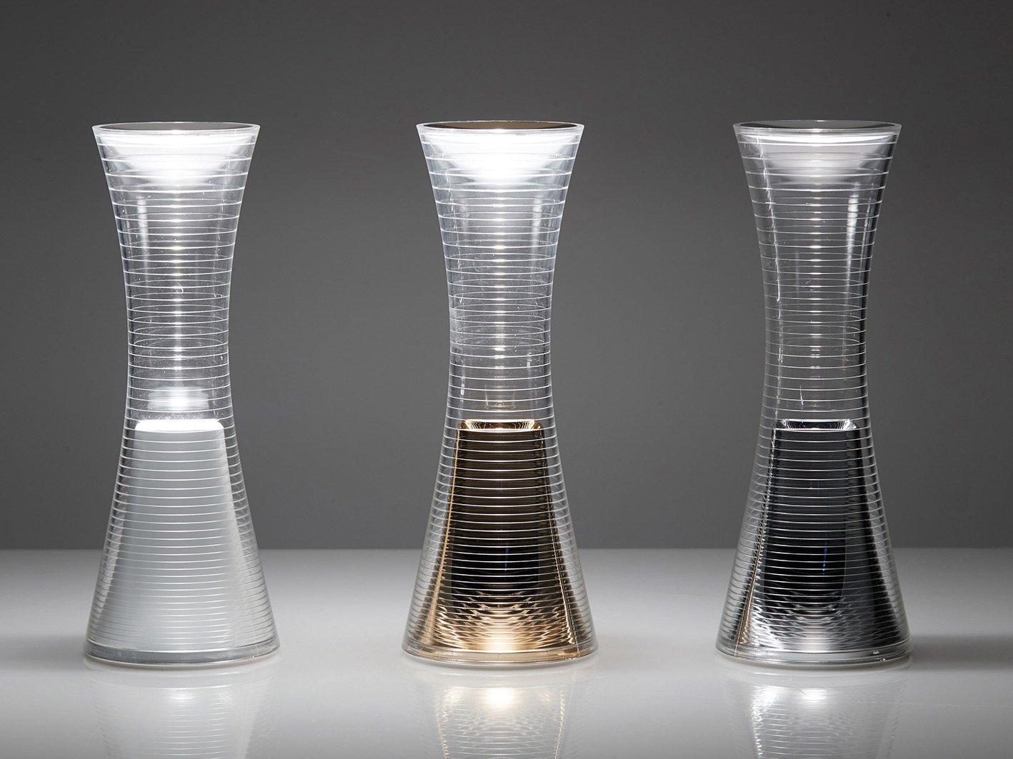 COME TOGETHER Cordless methacrylate table lamp