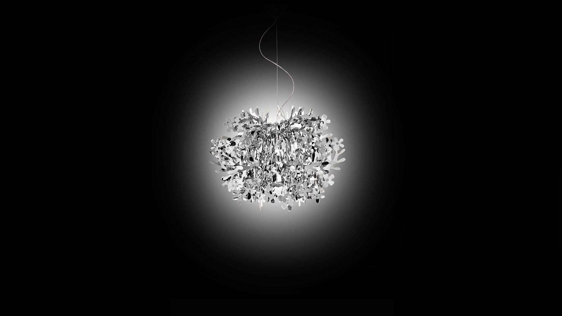 FIORELLA MINI SILVER Steelflex® pendant lamp