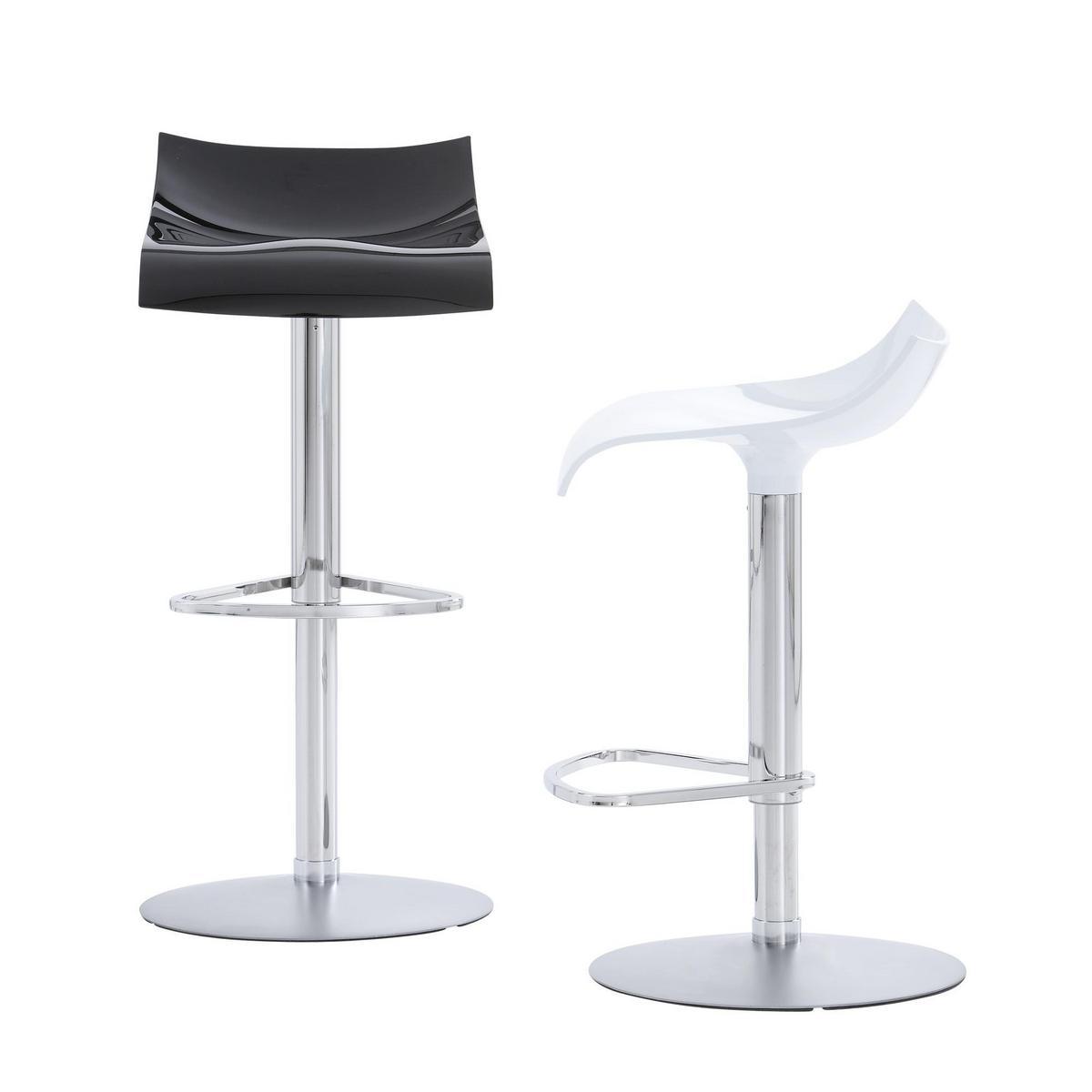 PAM High height-adjustable multi-layer wood stool