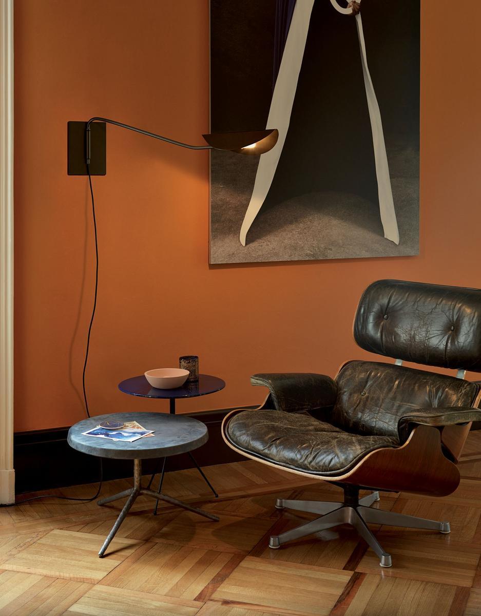 PLUME 158-159 Metal wall lamp with fixed arm