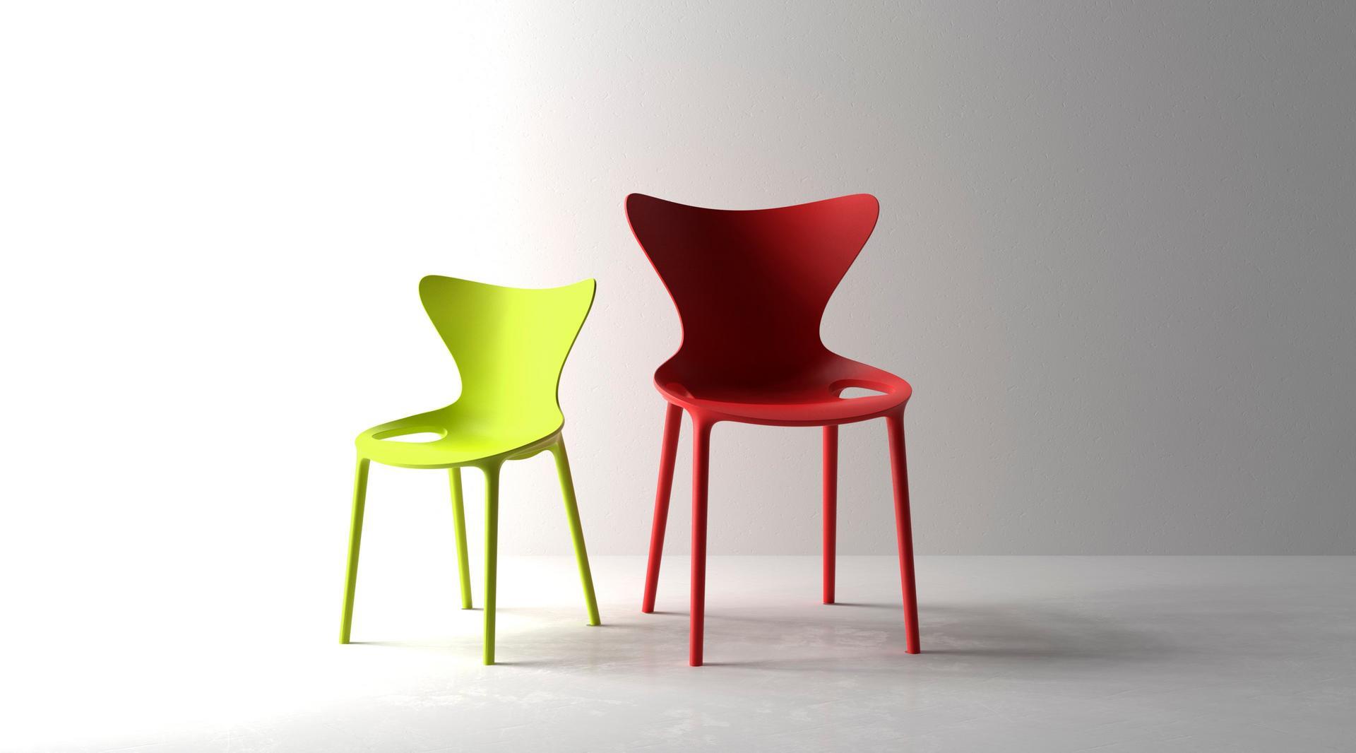 LOVE Polypropylene kids chair