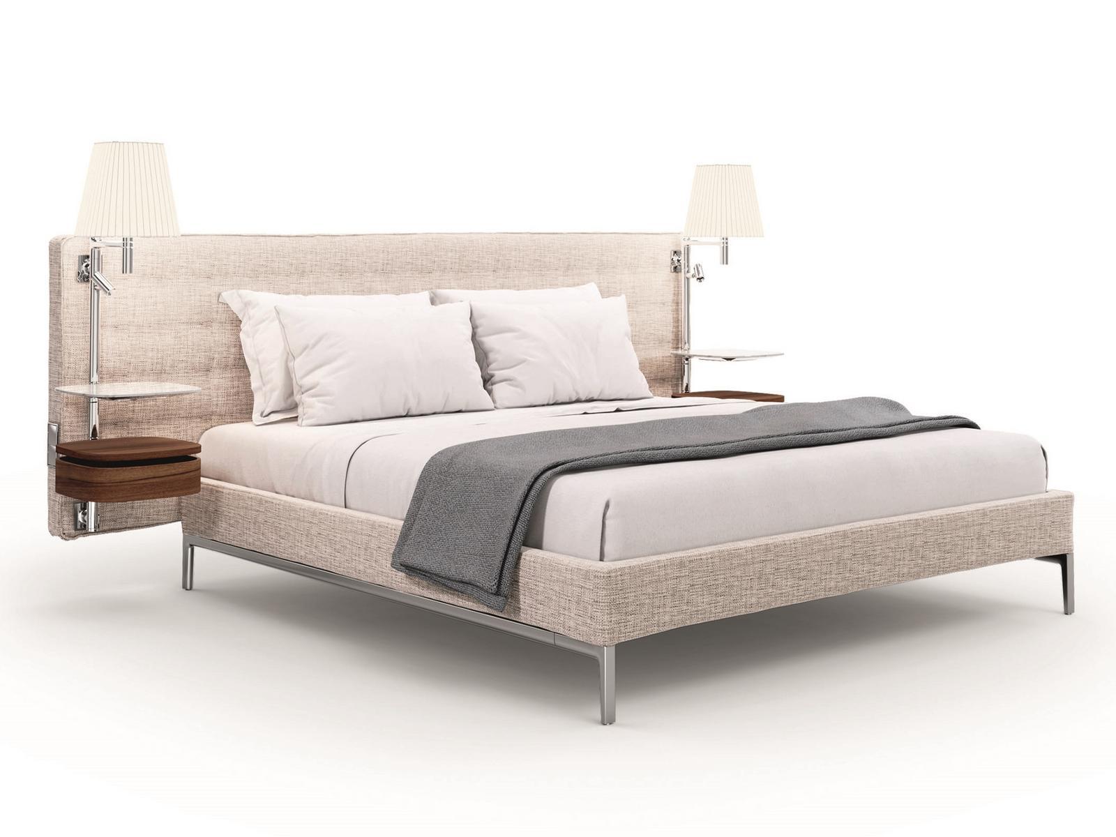 VOLAGE EX-S NIGHT Bed with integrated nightstands