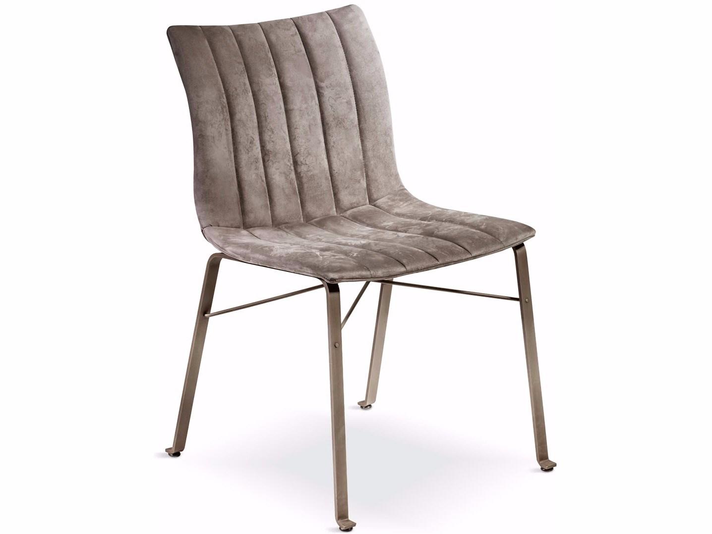 GINEVRA Upholstered Eco-leather chair
