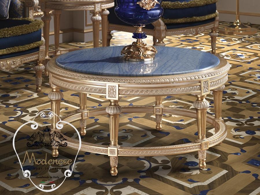 14629 Low round coffee table