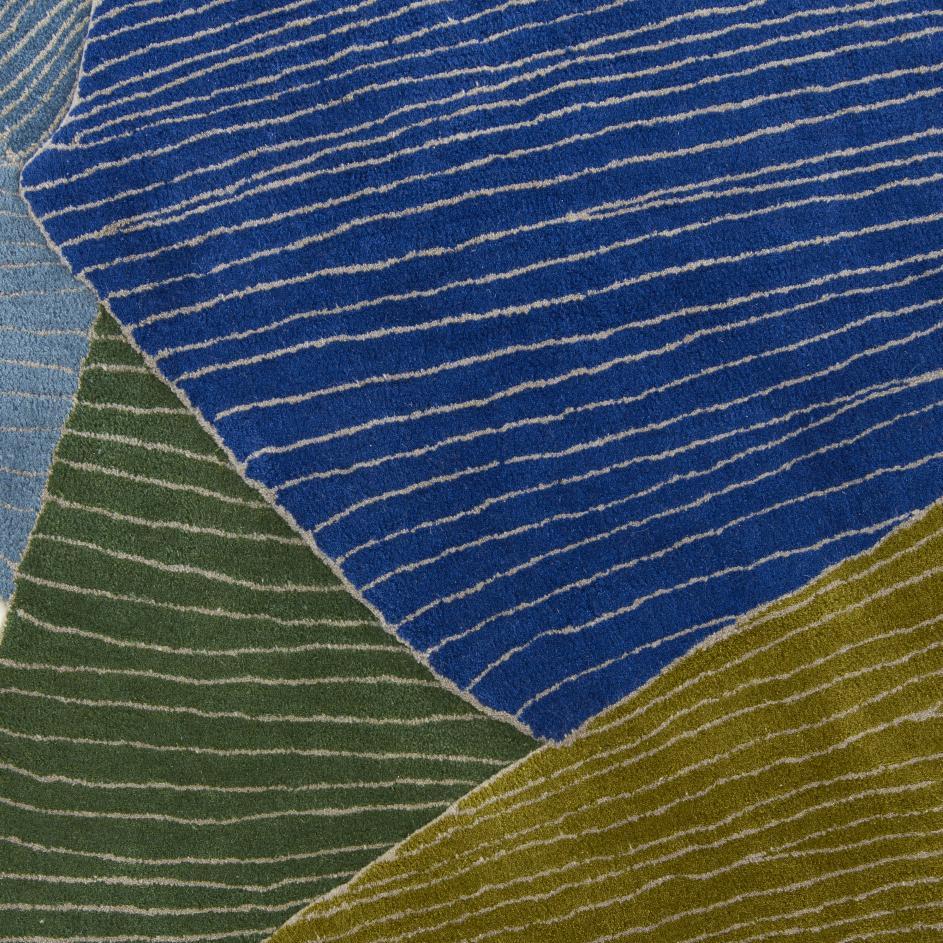 NATSU Patterned wool rug