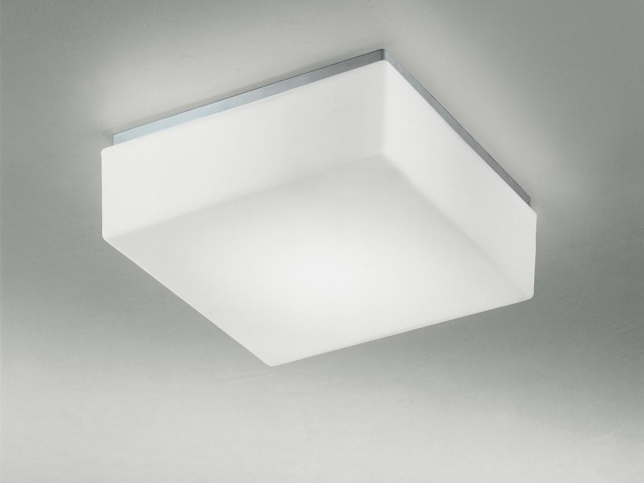 CUBI P-PL28 Blown glass wall lamp / ceiling lamp