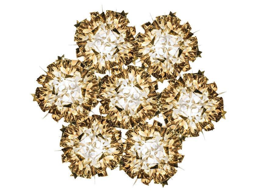 VELI 7 GOLD LED Goldflex® pendant lamp
