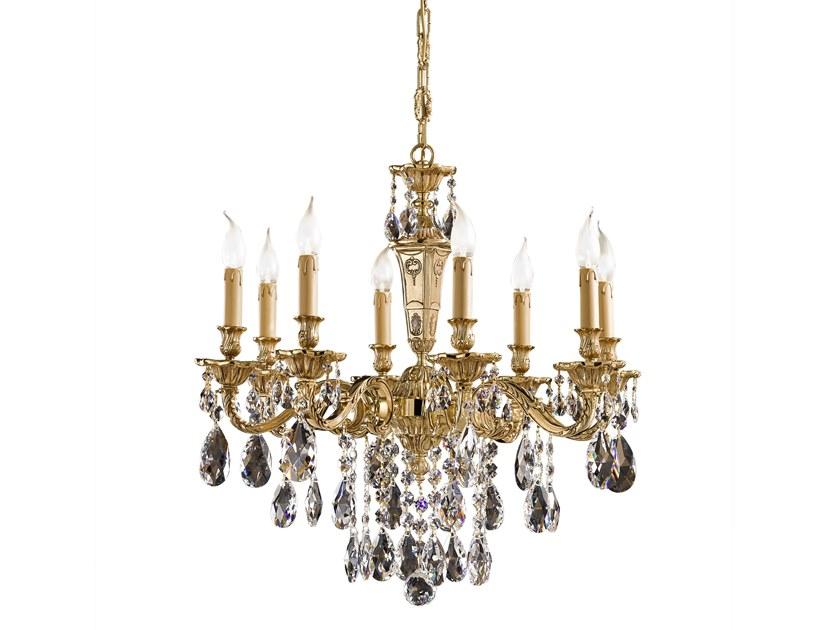 BORIS 098/8-SW/G French Gold chandelier with Swarovski®