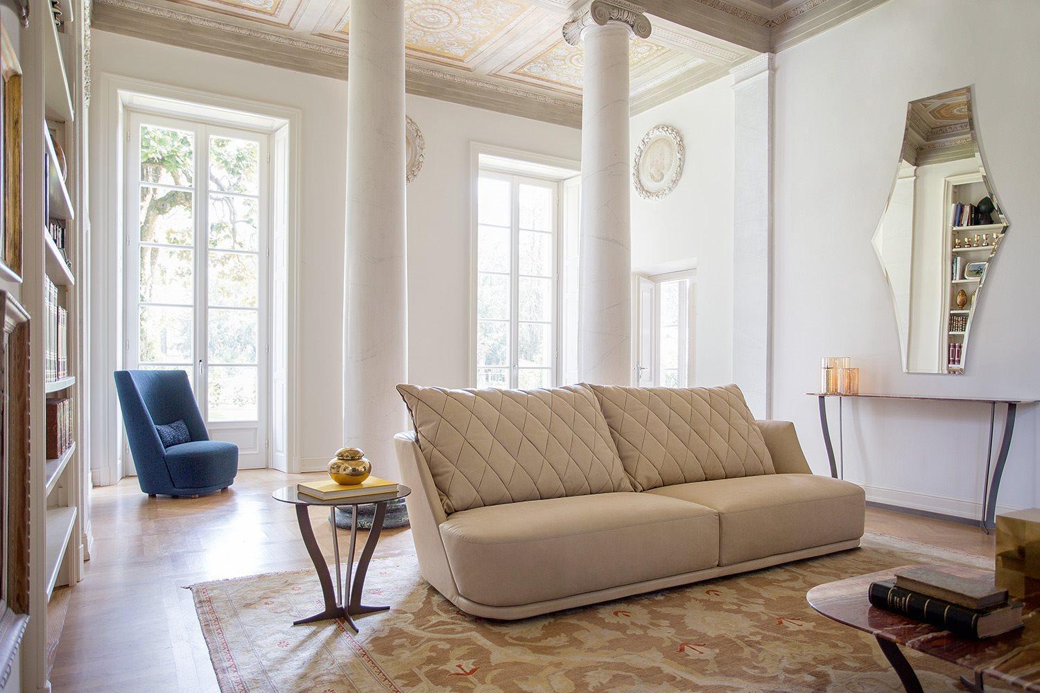 GRACE Modular leather sofa