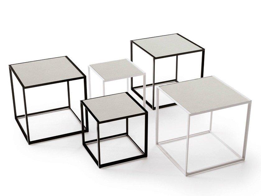 CANASTA '13 Square porcelain stoneware coffee table