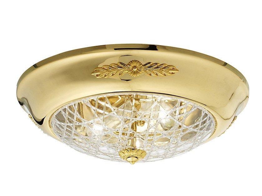 GIOTTO 1898/PLP-C Gold plated ceiling light with crystal GIOTTO 1898/PLP-C Gold plated ceiling light with crystal