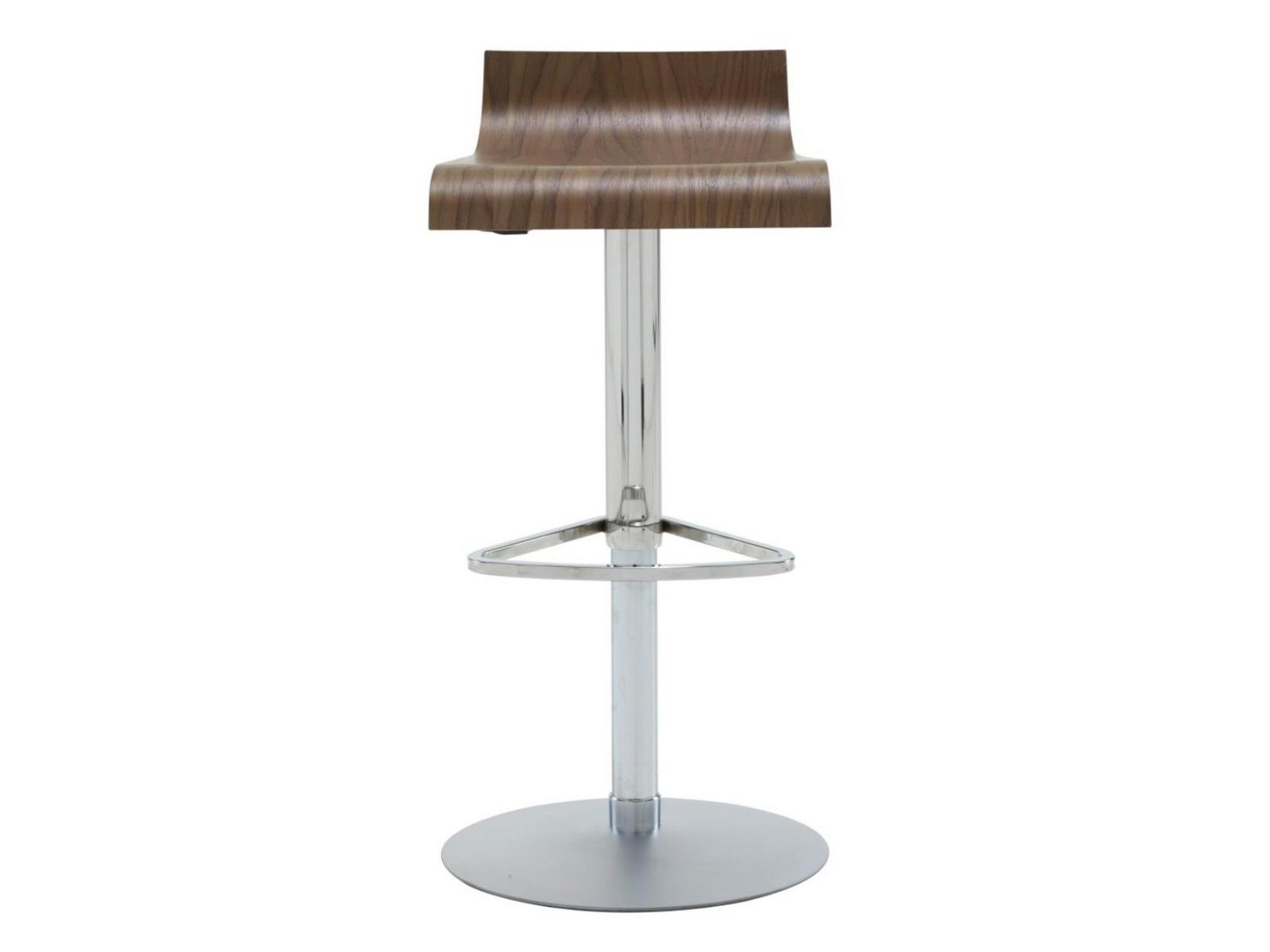 PAM High height-adjustable multi-layer wood stool