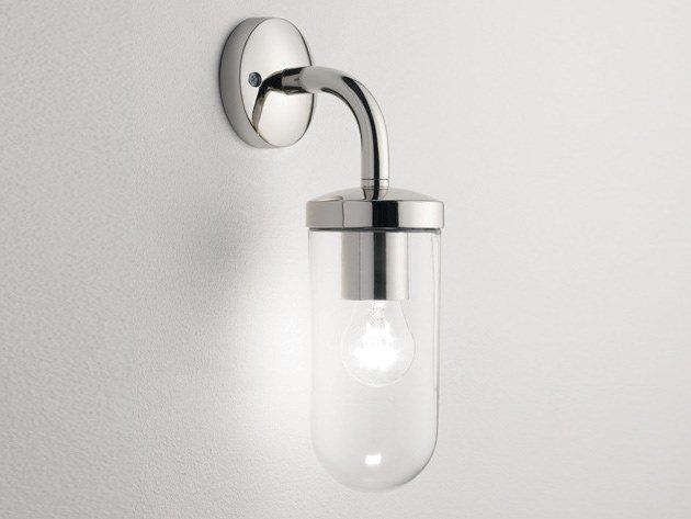 TRESSINO Glass and aluminium Outdoor wall Lamp