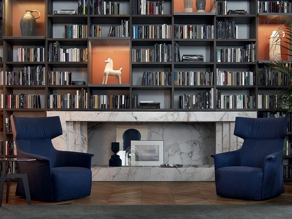 SANTA MONICA HOME Wing armchair with armrests