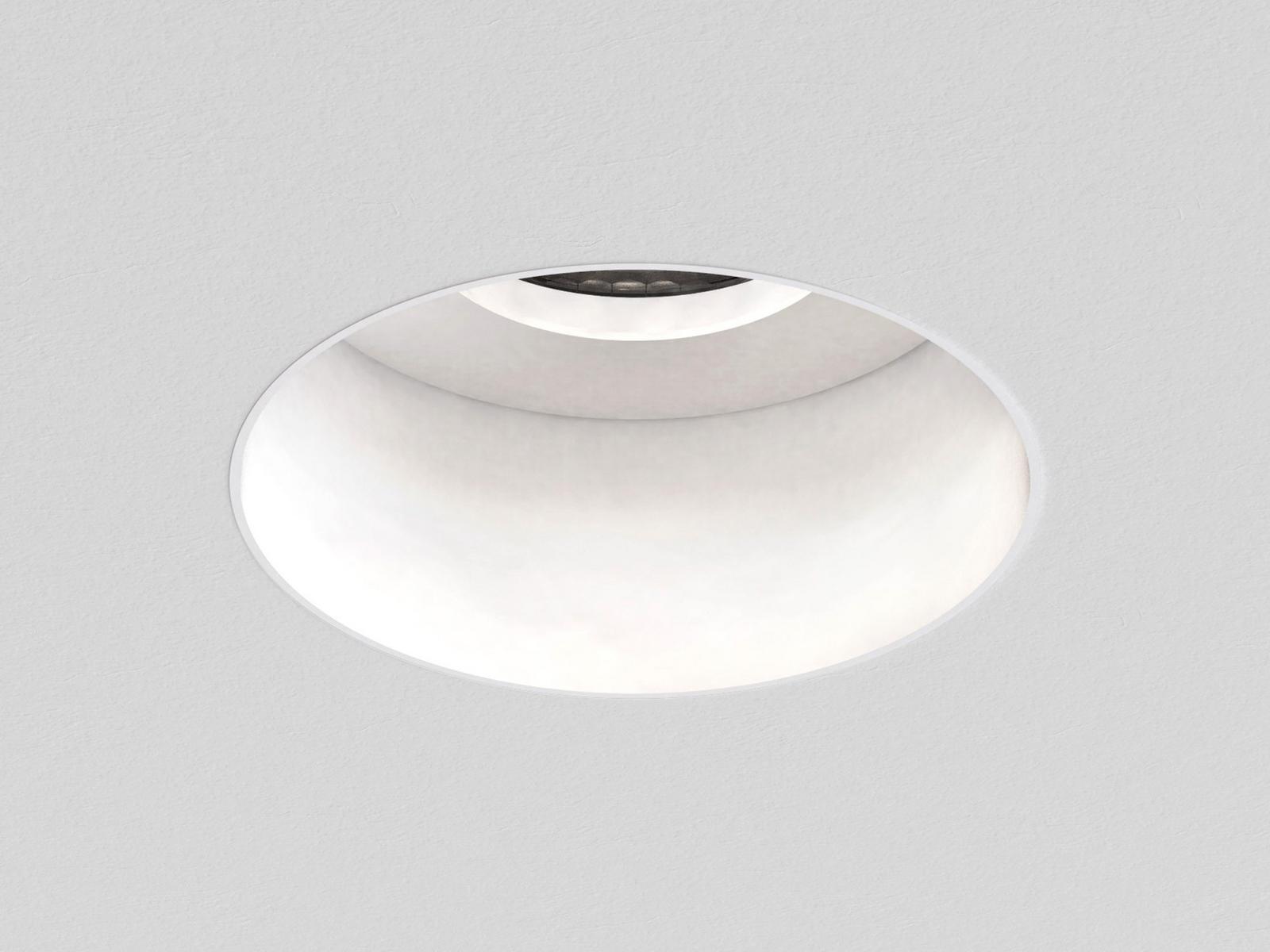 TRIMLESS ROUND FIXED Contemporary style LED recessed metal spotlight for false ceiling