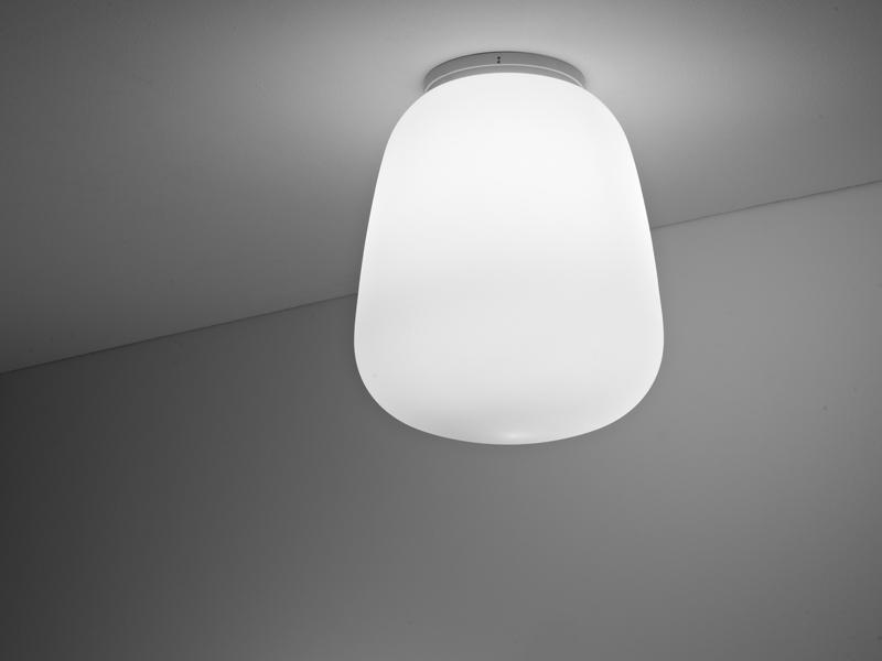 LUMI BAKA Glass ceiling lamp