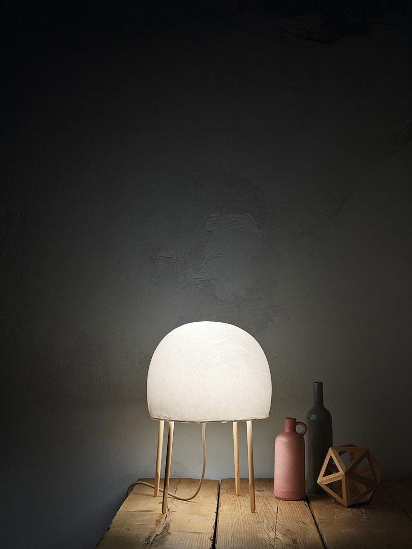 KURAGE Japanese paper table lamp KURAGE Japanese paper table lamp
