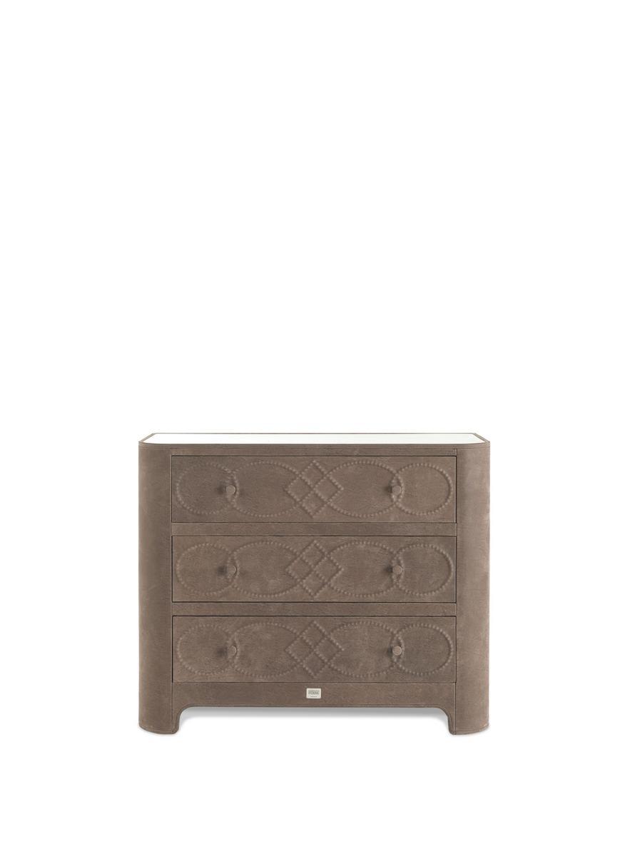 INFINITY Leather chest of drawers