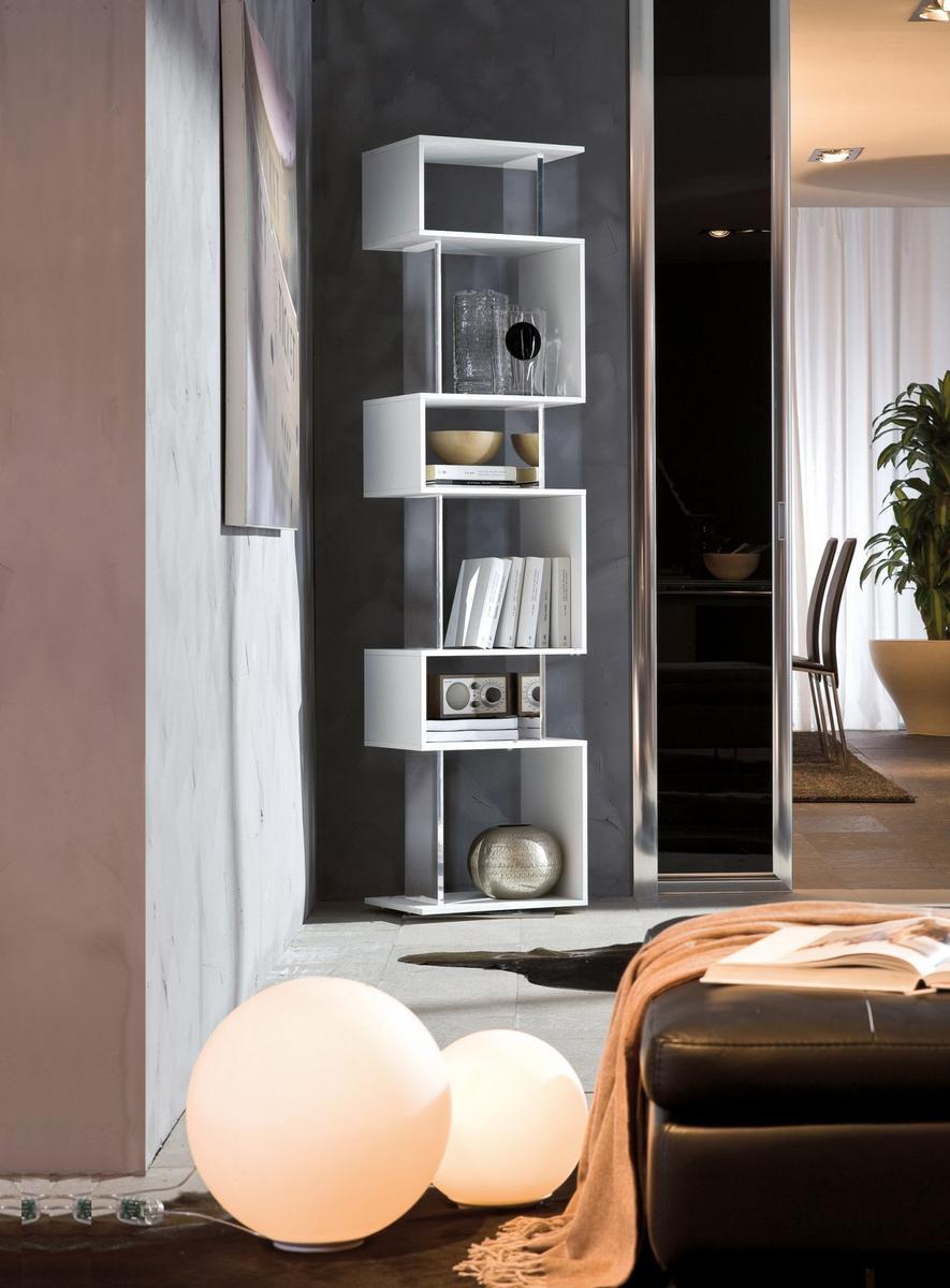 OSUNA Swivel wood and glass bookcase OSUNA Swivel wood and glass bookcase