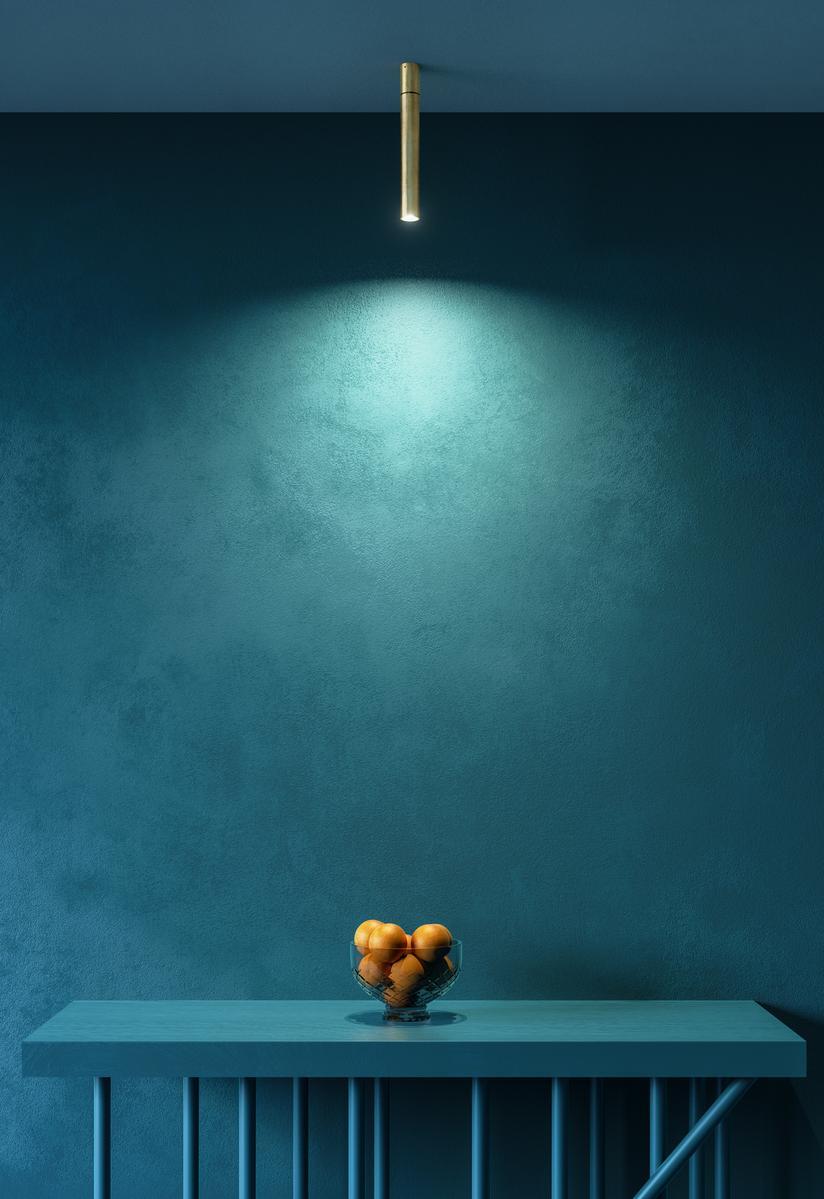 EGO Brass wall lamp / ceiling lamp