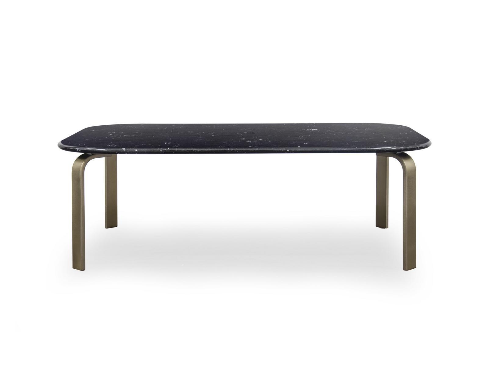 OPIUM Nero Marquina marble coffee table