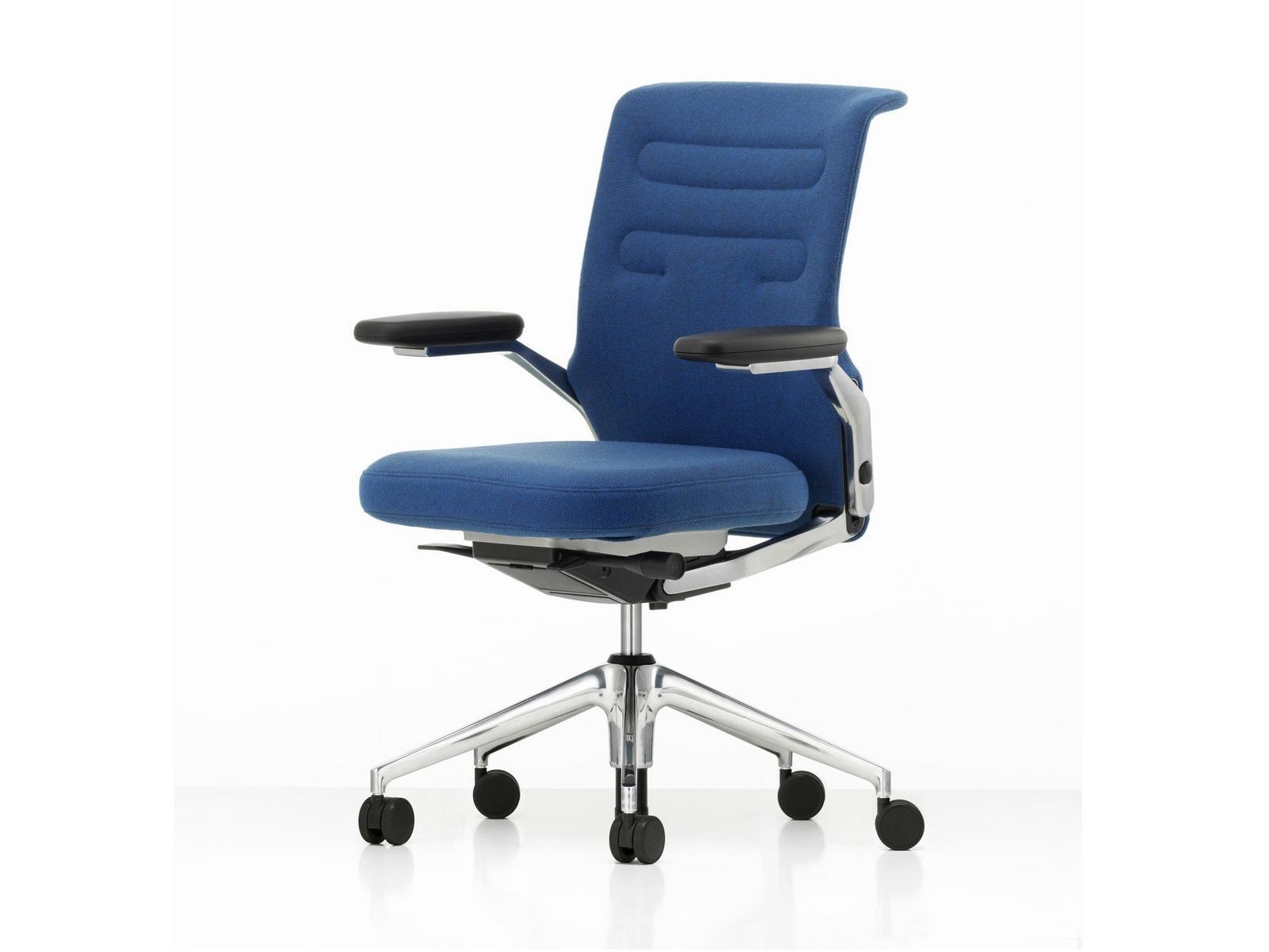 AC 5 WORK LOWBACK Swivel fabric office chair