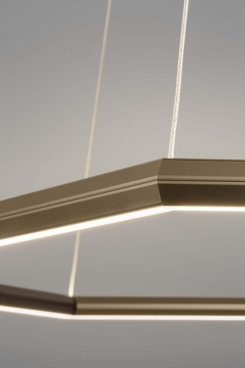 POLY ESAGONO LED pendant lamp