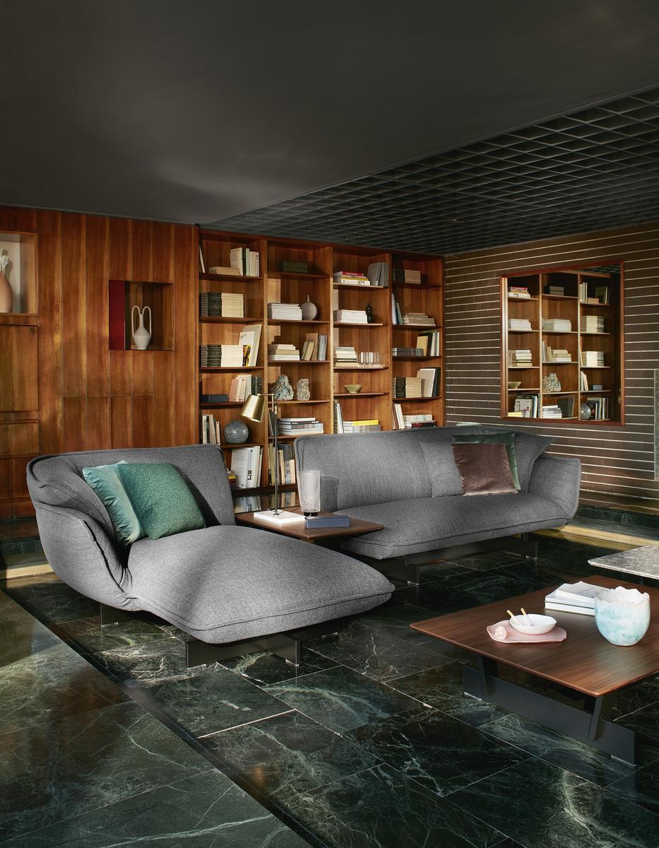 550 BEAM SOFA SYSTEM Sectional fabric sofa