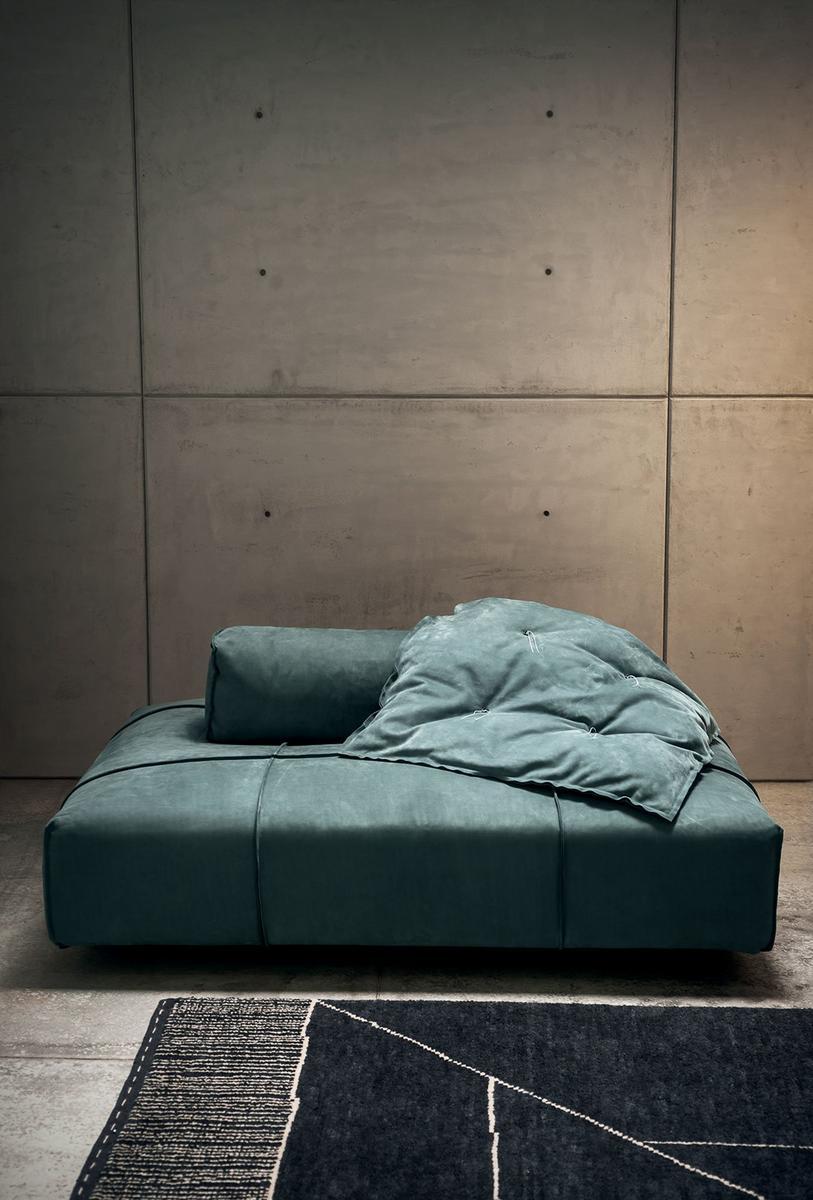 PANAMA BOLD Sectional modular leather sofa