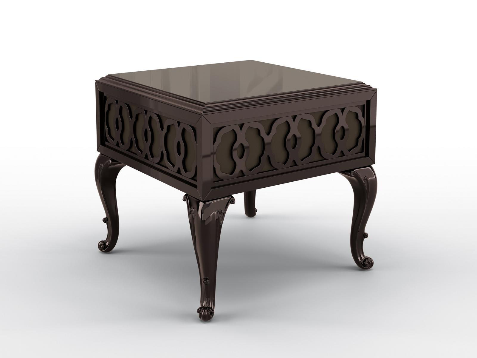 CLUB Square wooden coffee table for living room
